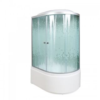 Душевая кабина Deto L 920 L с электрикой  120х80х215 см